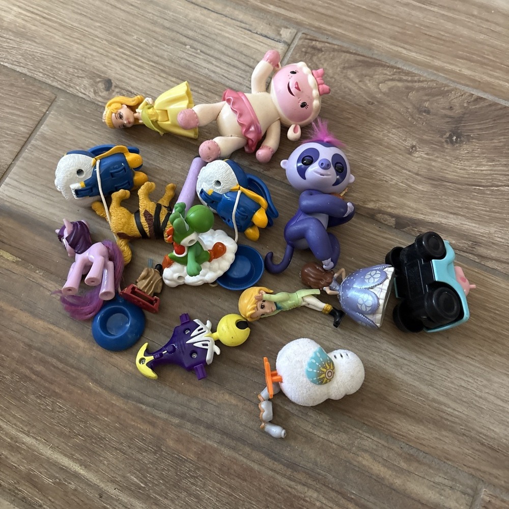 Mixed Character Figures Lot Yoshi My Little Pony Disney Action Toy Collectibles